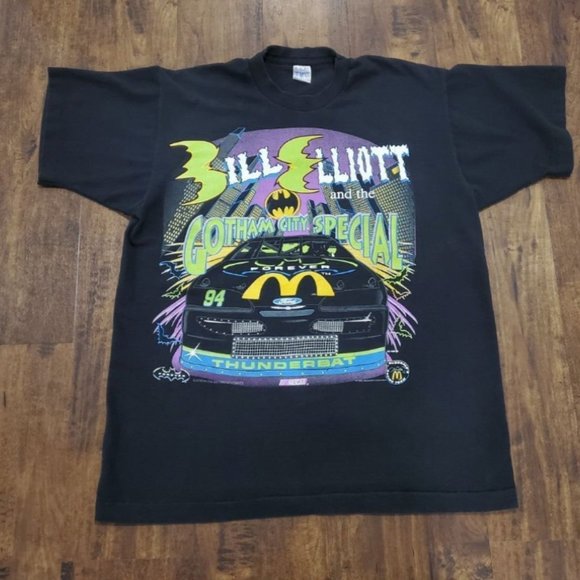 Vintage Bill Elliot mcdonald batman tshi - Picture 7 of 8
